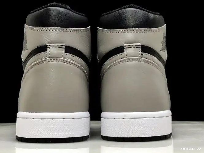 MaikeSneakers Retro High 1 Air Jordan Shadow Grey 555088-013 Black OG 0520